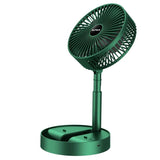 Table Fan High Speed – 2100 RPM Powerful rechargeable fan With 3 Speed Airflow | Noiseless portable fan for home,office,Kitchen| 1800 mAh charging battery fan for Desk 18049