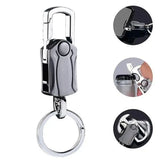 4 in 1 Keychain Spinner Multi-Function Tool Waist Double Ring Keychain Gift 19378