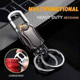 4 in 1 Keychain Spinner Multi-Function Tool Waist Double Ring Keychain Gift 19378