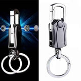 4 in 1 Keychain Spinner Multi-Function Tool Waist Double Ring Keychain Gift 19378