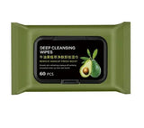 Avocado Makeup Remover Wipes (60 Pcs) 19378