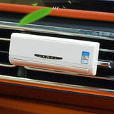 Miniature Ac Design Solar-Powered Car Air Freshener Diffuser 19378