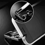 4 in 1 Keychain Spinner Multi-Function Tool Waist Double Ring Keychain Gift 19378