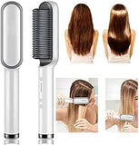 Hair Straightener brush for Women & Men, Hair Styler, Straightener Machine Brush/PTC Heating Electric Straightener with 5 Temperature Control (Multi colour) 19357