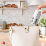 Portable Mini Sealing Machine 2 in 1 USB Rechargeable Magnetic Heat Sealing and Cutting Bag Seale 4485