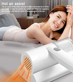 Portable Dust Suction Mites Remover Handheld Wireless Vacuum Cleaner Rechargeable Dust Remover Brush 18049
