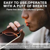 Electric Cigarette Lighter - Plug-in USB Pocket Portable Outdoor Mouth-Blow 19202