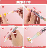 Nail Art Pens Set of 12 Colors 19378