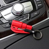 3 in 1 Emergency Mini Safety Hammer Auto Car Window Glass Breaker Seat Belt Cutter Rescue Hammer 18057