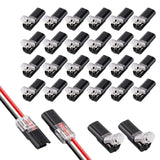 10 Pcs Waterproof 2-Pin Cable Connector 18052