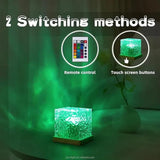 Dynamic Water Ripple Projection Light, USB Portable Night Lamp for Home Decor 22123