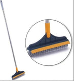 2in1 Floor Scrub Cleaning Brush Wiper 25560