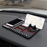 Phone GPS Holder Anti-Slip Silicone Pad and Car Mobile Holders for Car Dashboard 18057