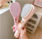 Self Cleaning Hairbrush 2 in 1 Comb (Pack of 1) 18279