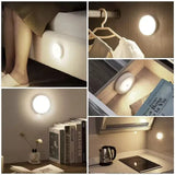 Motion Sensor Light for Home with USB Charging Wireless LED Night Light ( Pack of 2) 4485