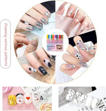 Nail Art Pens Set of 12 Colors 19378
