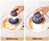 2 In 1 Liquid Soap Dispensing Brush (Pack of 2) 18279