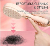 Self Cleaning Hairbrush 2 in 1 Comb (Pack of 1) 18279