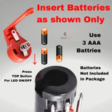 8 in 1 Screwdrivers with Worklight and Flashlight 19357