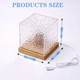 Dynamic Water Ripple Projection Light, USB Portable Night Lamp for Home Decor 22123