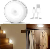 Motion Sensor Light for Home with USB Charging Wireless LED Night Light ( Pack of 2) 4485