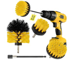 Power Drill Scrubber Brush 4PCS Set 35880